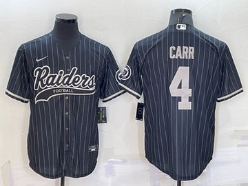 Derek Carr Las Vegas Raiders black jersey