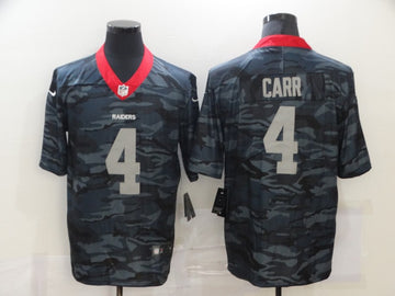 Derek Carr Las Vegas Raiders camo Camo jersey