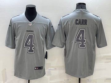 Derek Carr Las Vegas Raiders gray Fashion jersey