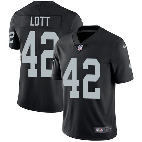 Ronnie Lott Las Vegas Raiders black jersey