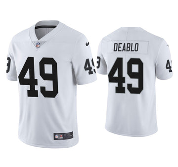 Divine Deablo Las Vegas Raiders white jersey
