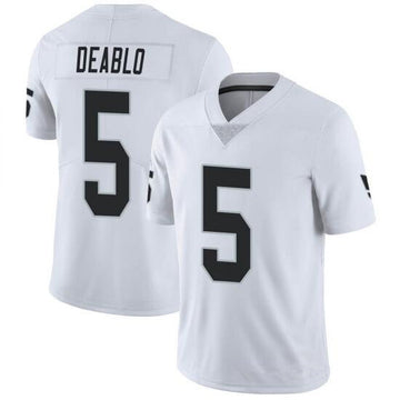Divine Deablo Las Vegas Raiders white jersey