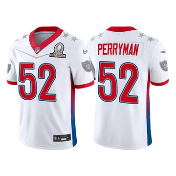 Denzel Perryman Las Vegas Raiders white jersey