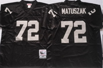 John Matuszak Las Vegas Raiders black jersey