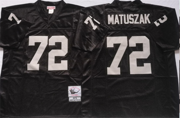 John Matuszak Las Vegas Raiders black jersey