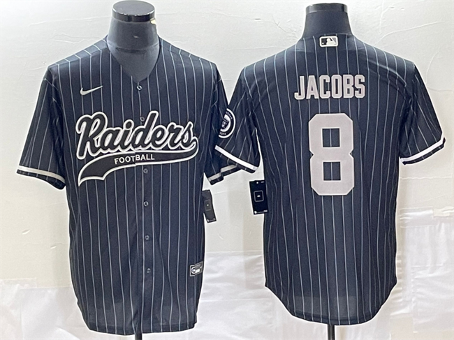 Josh Jacobs Las Vegas Raiders black jersey
