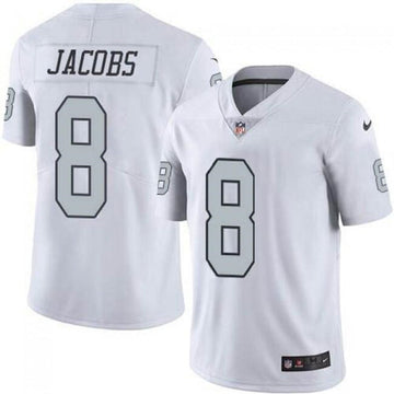 Josh Jacobs Las Vegas Raiders white Color Rush jersey
