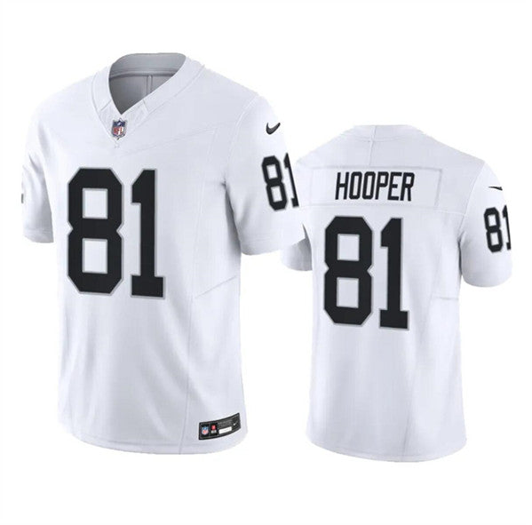 Austin Hooper Las Vegas Raiders white FUSE jersey