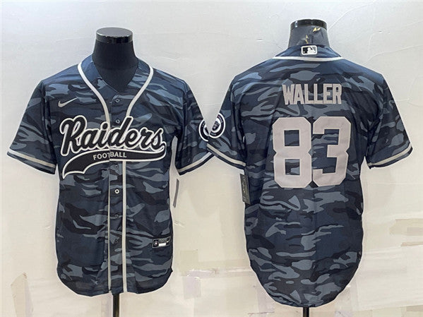 Darren Waller Las Vegas Raiders gray Camo jersey