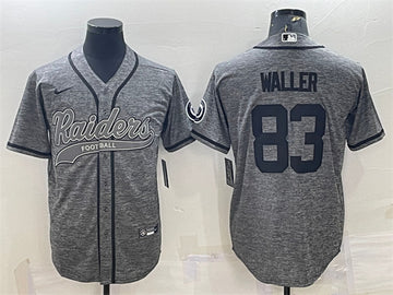 Darren Waller Las Vegas Raiders gray jersey