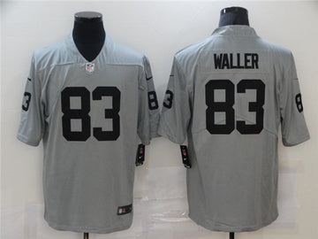Darren Waller Las Vegas Raiders grey jersey