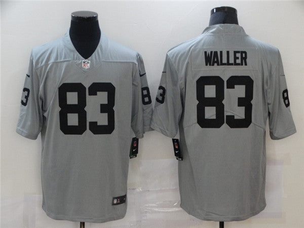 Darren Waller Las Vegas Raiders grey jersey