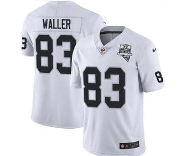 Darren Waller Las Vegas Raiders white jersey