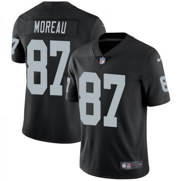 Foster Moreau Las Vegas Raiders black jersey