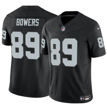 Brock Bowers Las Vegas Raiders black FUSE jersey