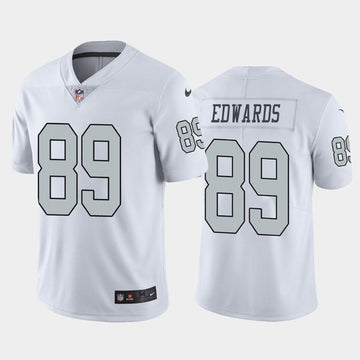 Bryan Edwards Las Vegas Raiders white Color Rush jersey