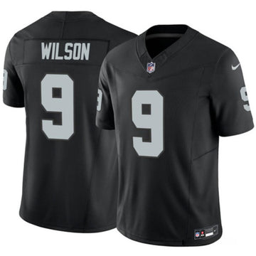 Tyree Wilson Las Vegas Raiders black FUSE jersey
