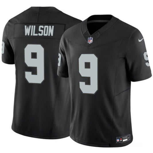 Las Vegas Raiders #9 Tyree Wilson Black 2023 FUSE Jersey