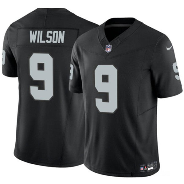 Tyree Wilson Las Vegas Raiders black FUSE jersey