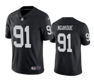 Yannick Ngakoue Las Vegas Raiders black jersey