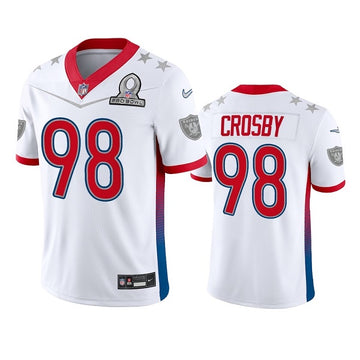 Maxx Crosby Las Vegas Raiders white jersey