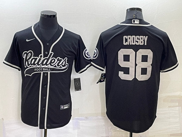 Maxx Crosby Las Vegas Raiders black jersey