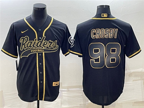 Maxx Crosby Las Vegas Raiders black jersey