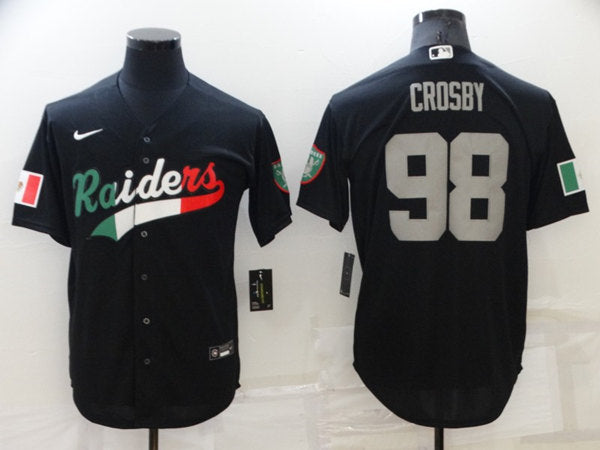 Maxx Crosby Las Vegas Raiders black jersey
