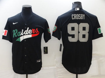 Maxx Crosby Las Vegas Raiders black jersey