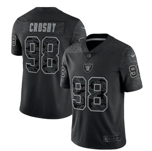 Maxx Crosby Las Vegas Raiders black jersey