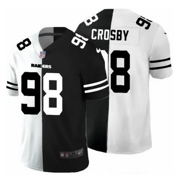 Maxx Crosby Las Vegas Raiders black Split jersey