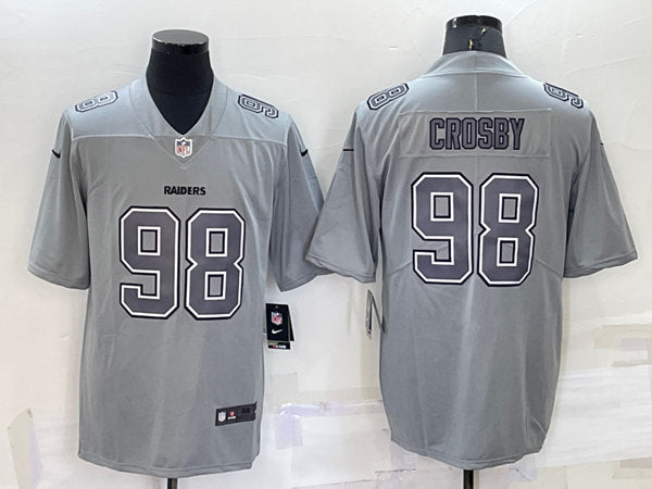 Maxx Crosby Las Vegas Raiders gray Fashion jersey