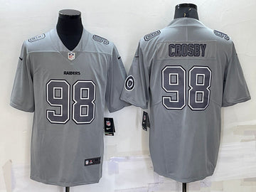 Maxx Crosby Las Vegas Raiders gray Fashion jersey