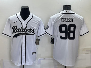 Maxx Crosby Las Vegas Raiders white jersey