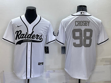 Maxx Crosby Las Vegas Raiders white jersey