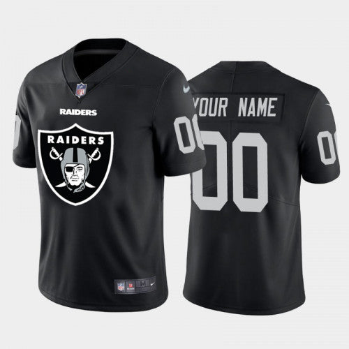 Custom Las Vegas Raiders black jersey