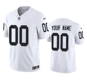 Custom Las Vegas Raiders white FUSE jersey