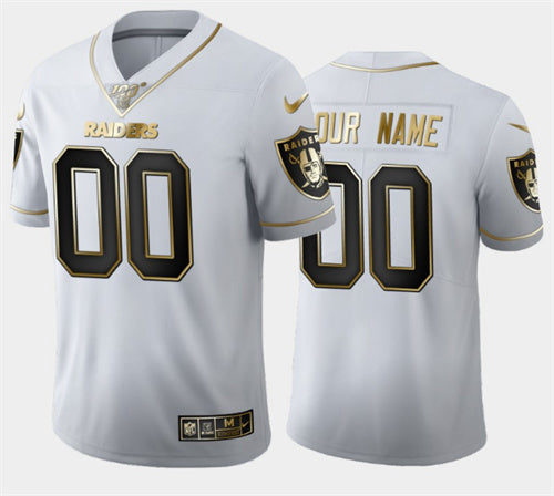 Las Vegas Raiders white jersey