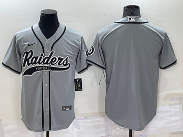 Custom Las Vegas Raiders gray jersey