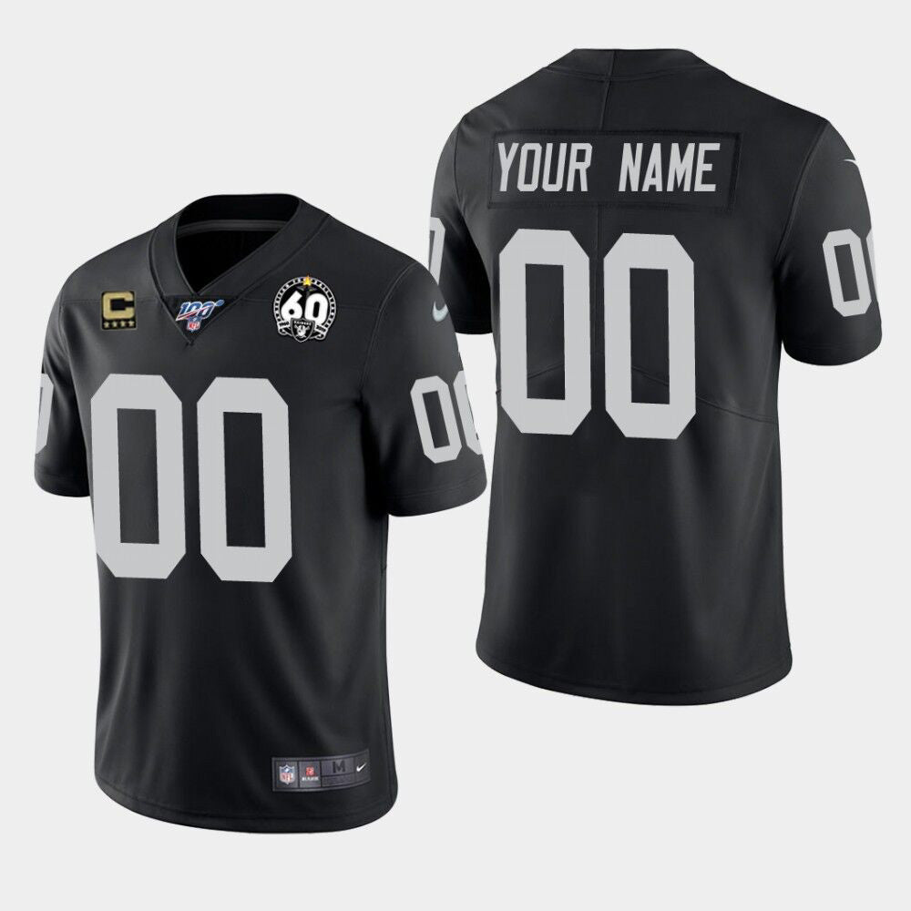 Custom Las Vegas Raiders black jersey
