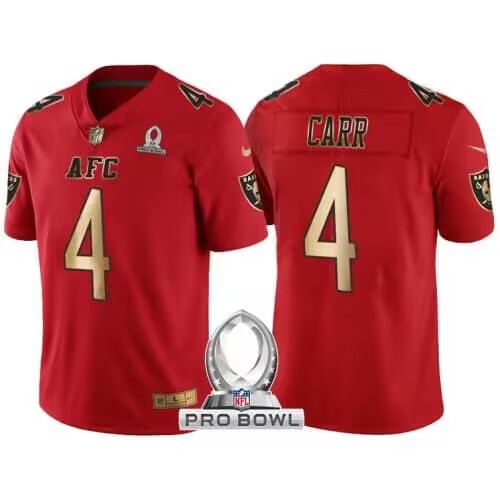 Custom Las Vegas Raiders red jersey