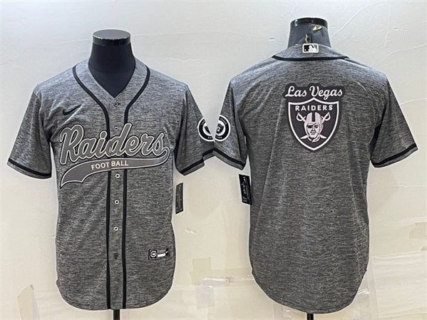 Las Vegas Raiders gray jersey