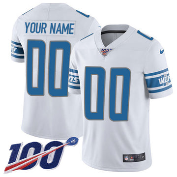 Detroit Lions white jersey