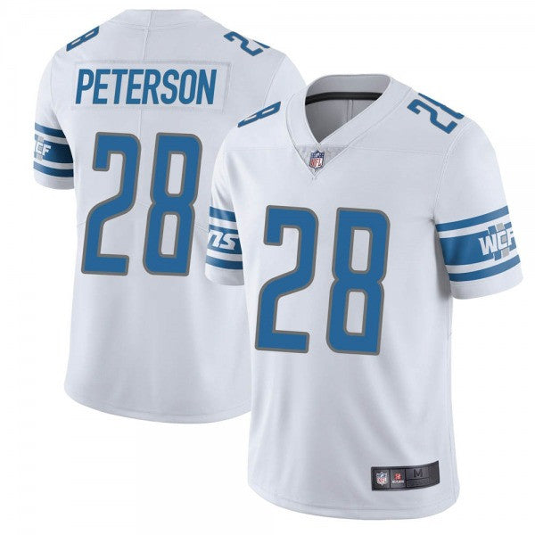 Adrian Peterson Detroit Lions white jersey