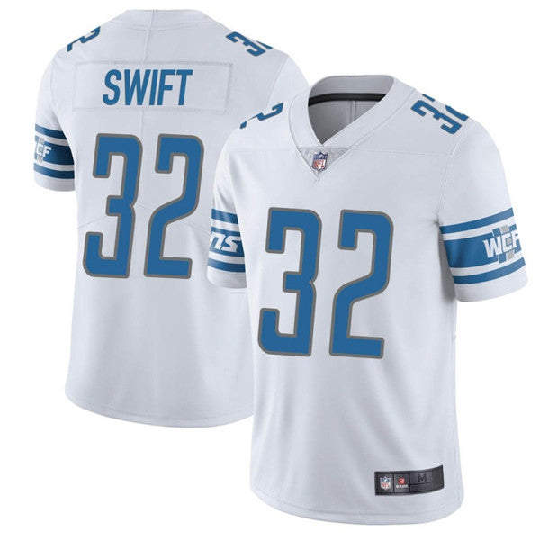 D'Andre Swift Detroit Lions white jersey