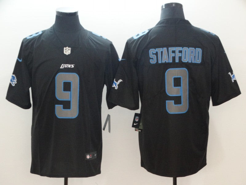 Matthew Stafford Detroit Lions black jersey
