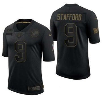 Matthew Stafford Detroit Lions black Salute To Service jersey