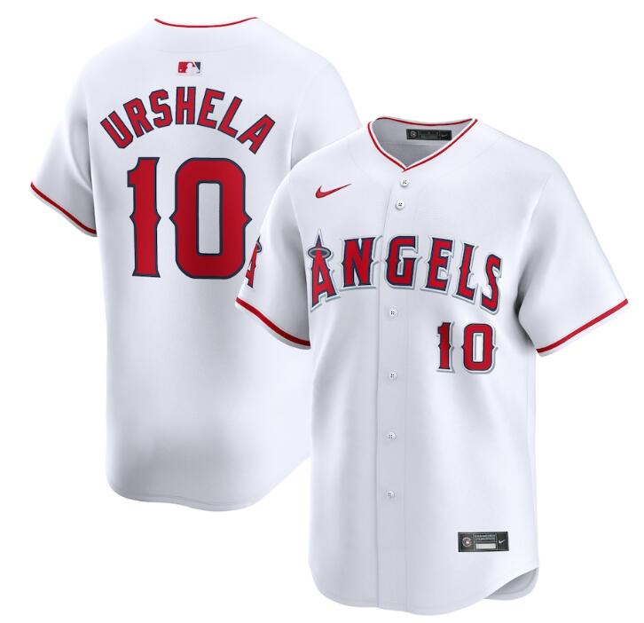 Gio Urshela Los Angeles Angels white Home jersey