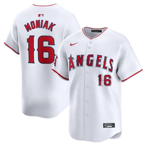 Mickey Moniak Los Angeles Angels white Home jersey