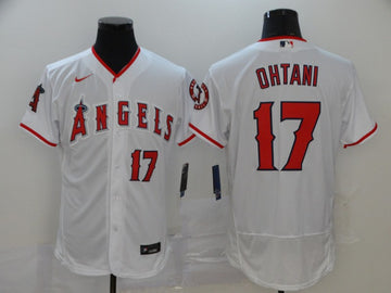 Shohei Ohtani Los Angeles Angels white jersey
